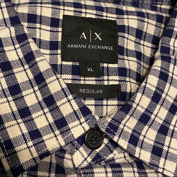 🆕 A/X Armani Exchange Long Sleeve Button Down - Picture 5 of 5